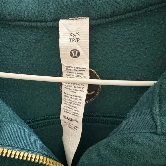 lululemon athletica Teal Cowl Neck Sweater - Picture 3 of 5